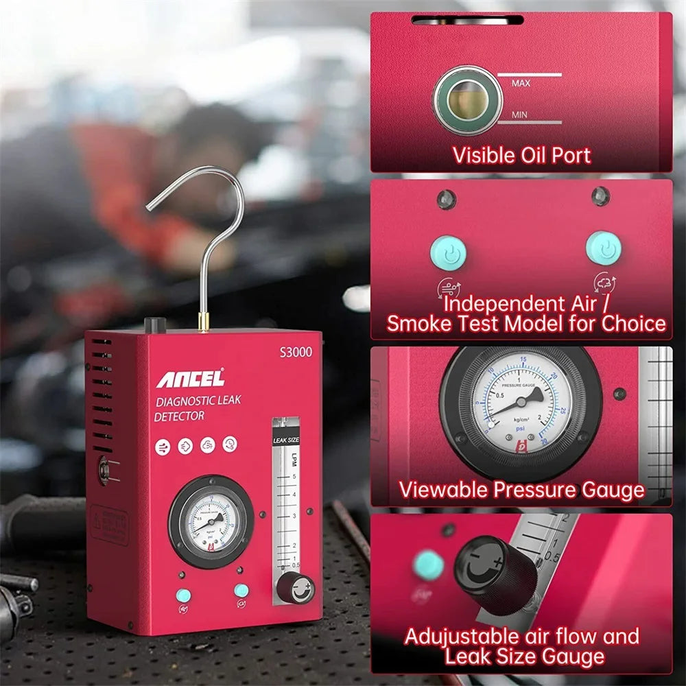 ANCEL S3000 Smoke Machine