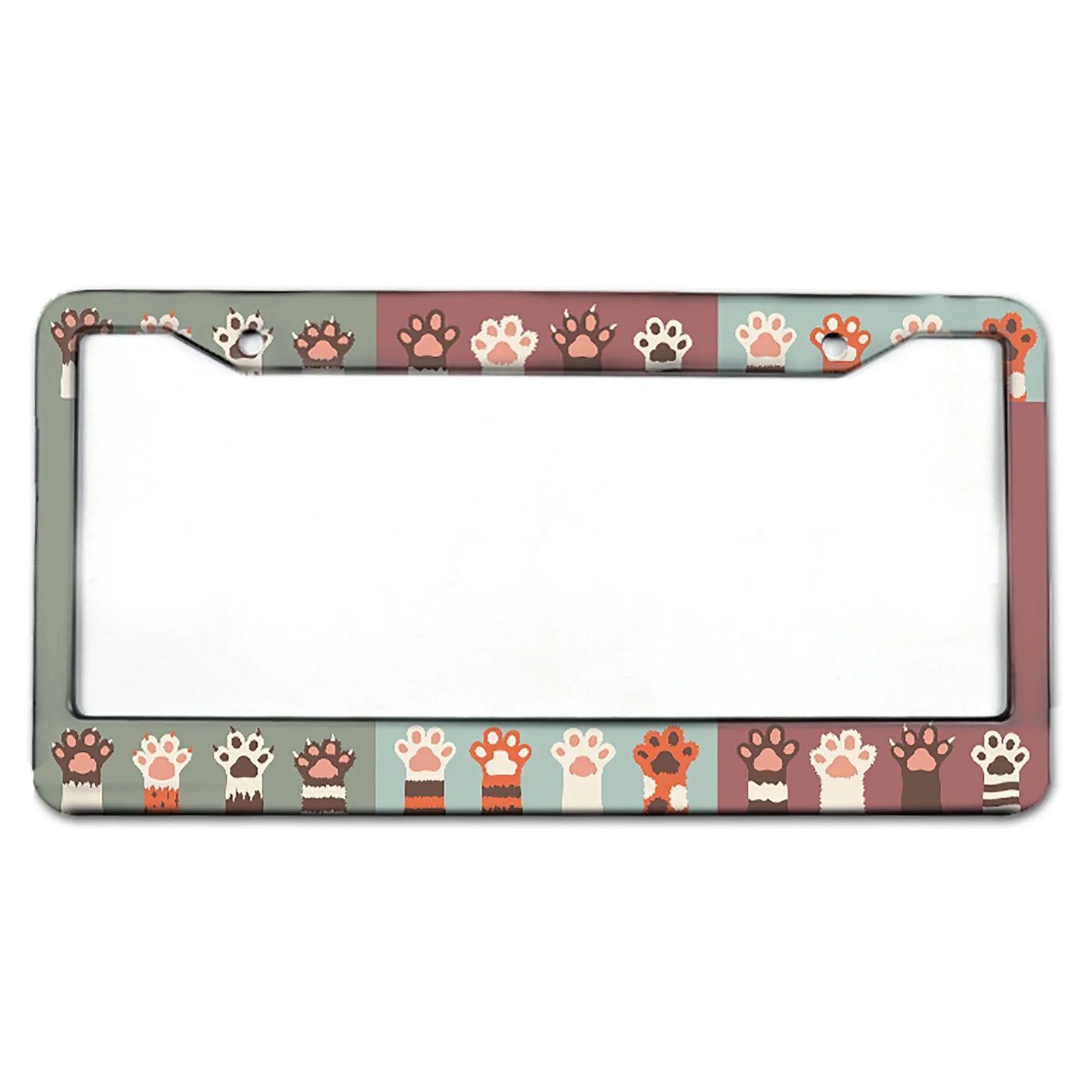 Universal Aluminum Alloy US Car License Plate Frame Cover