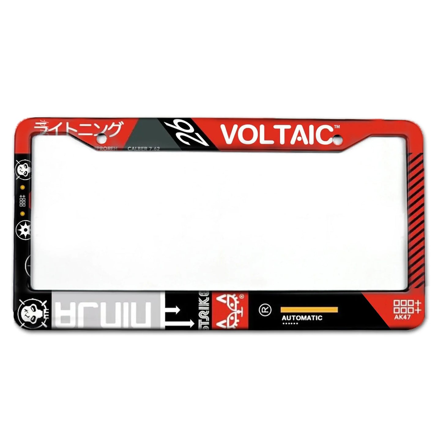 Universal Aluminum Alloy US Car License Plate Frame Cover